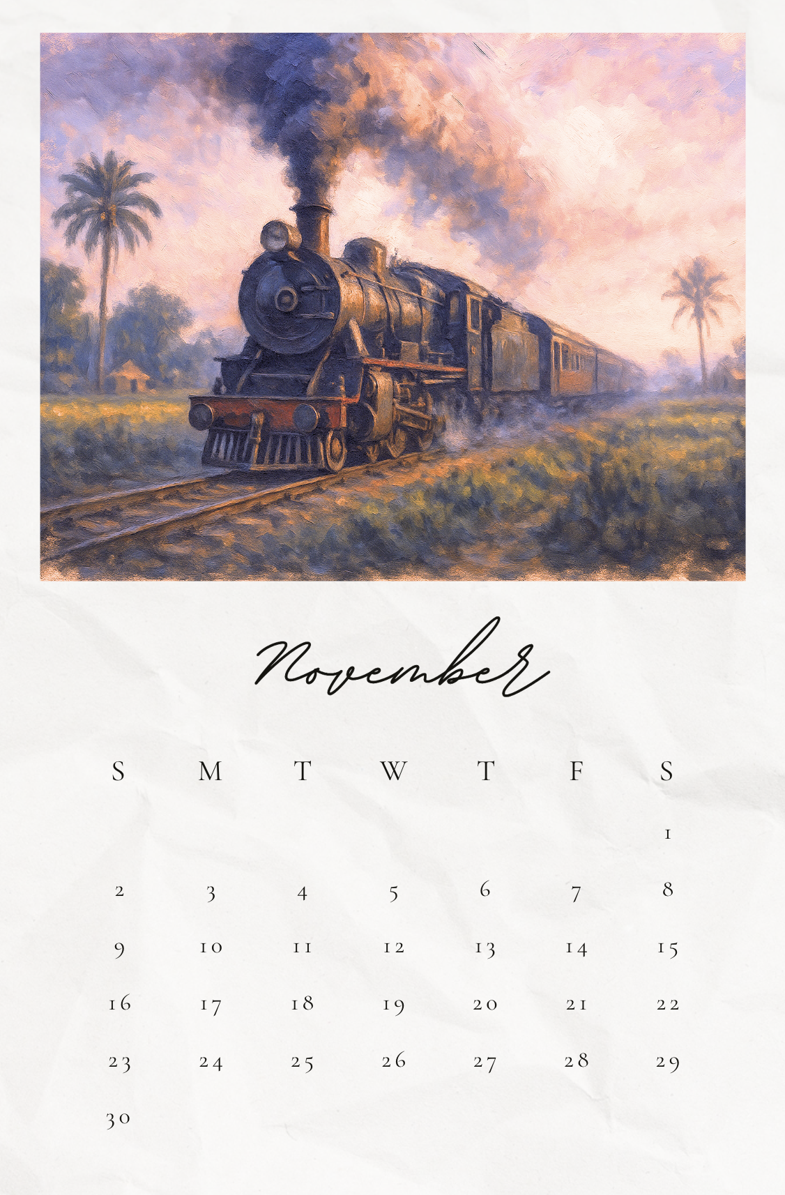 Calendar insert